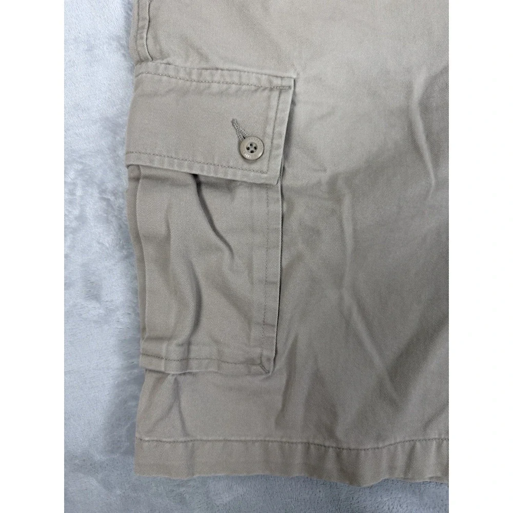 Tommy Hilfiger Cargo Shorts Men's 40 Khaki Summer Utility Shorts